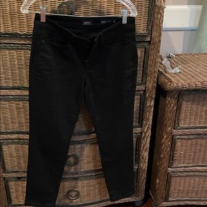 J Jill black denim pants